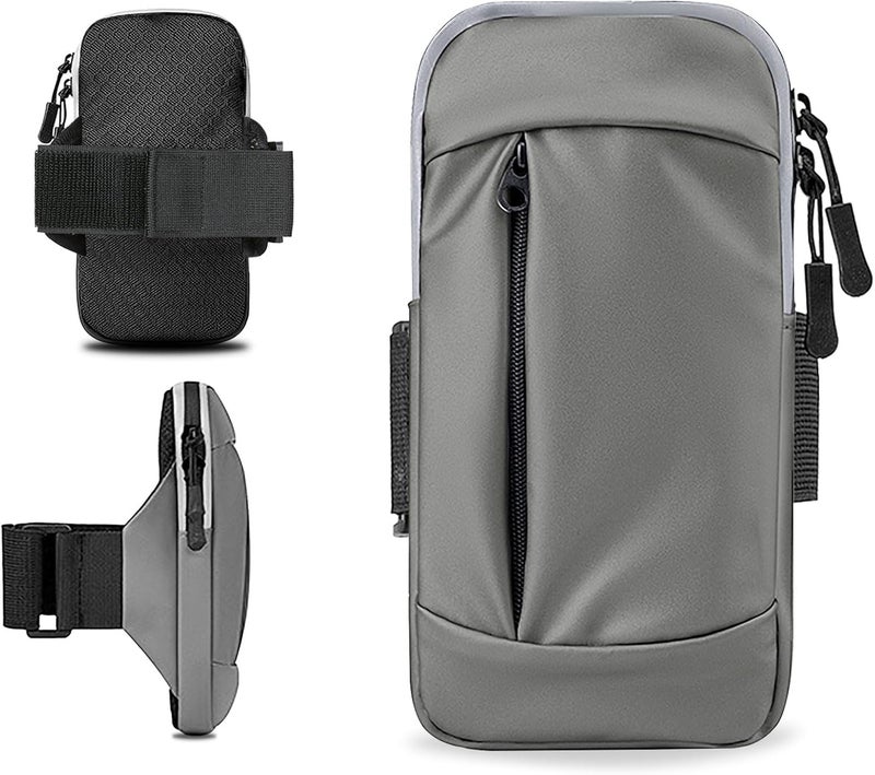 MOVOYEE Phone Holder for Running Armband Cell Phone Holder for iPhone Armband 16 16e 15 14 13 12 11 Pro Max Xs Xr X Plus Galaxy Ultra S25 Note Women Men Kids Bag,Workout Sports Arm Bands Sleeve Pouch - Image 1